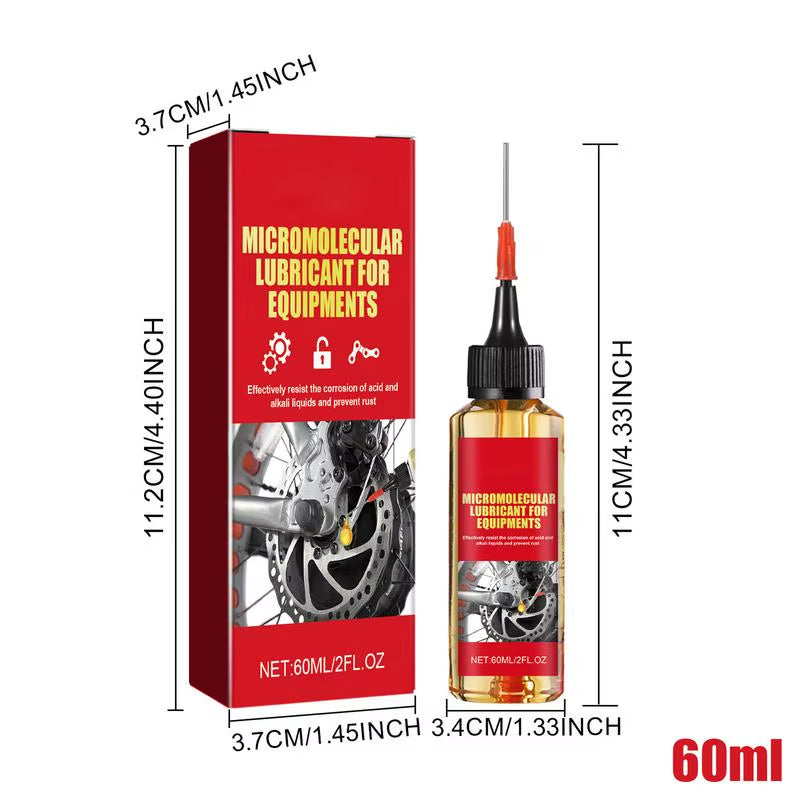 60Ml Machine Micromolecular Lubricant Anti-Rust Chain Bicycle Sewing Machine Oil Electric Fan Bearing Door Lock Lubricating Oil